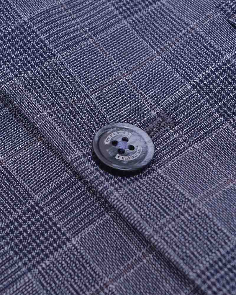 Bradley Slate Check Blazer