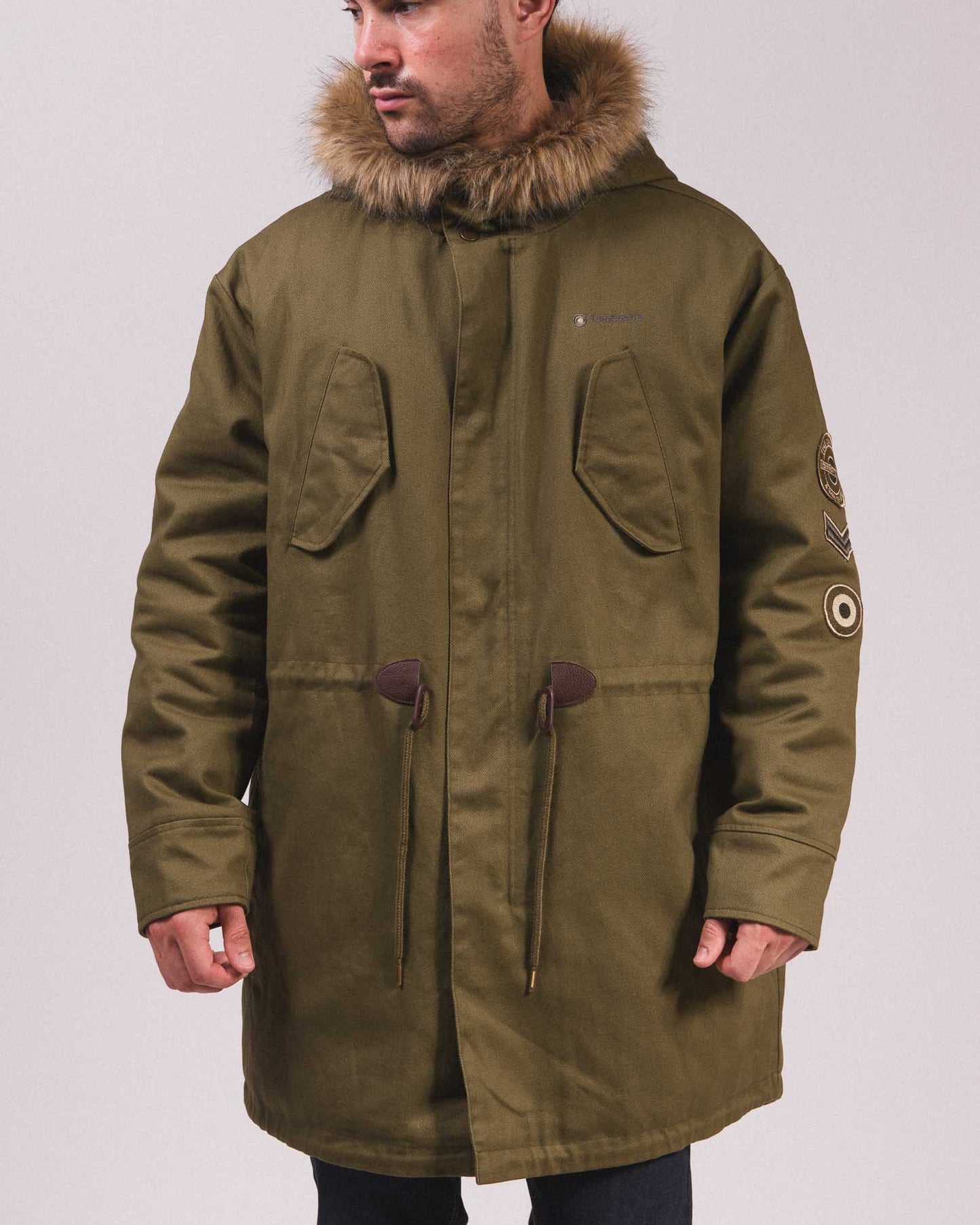 Cotton Canvas Parka