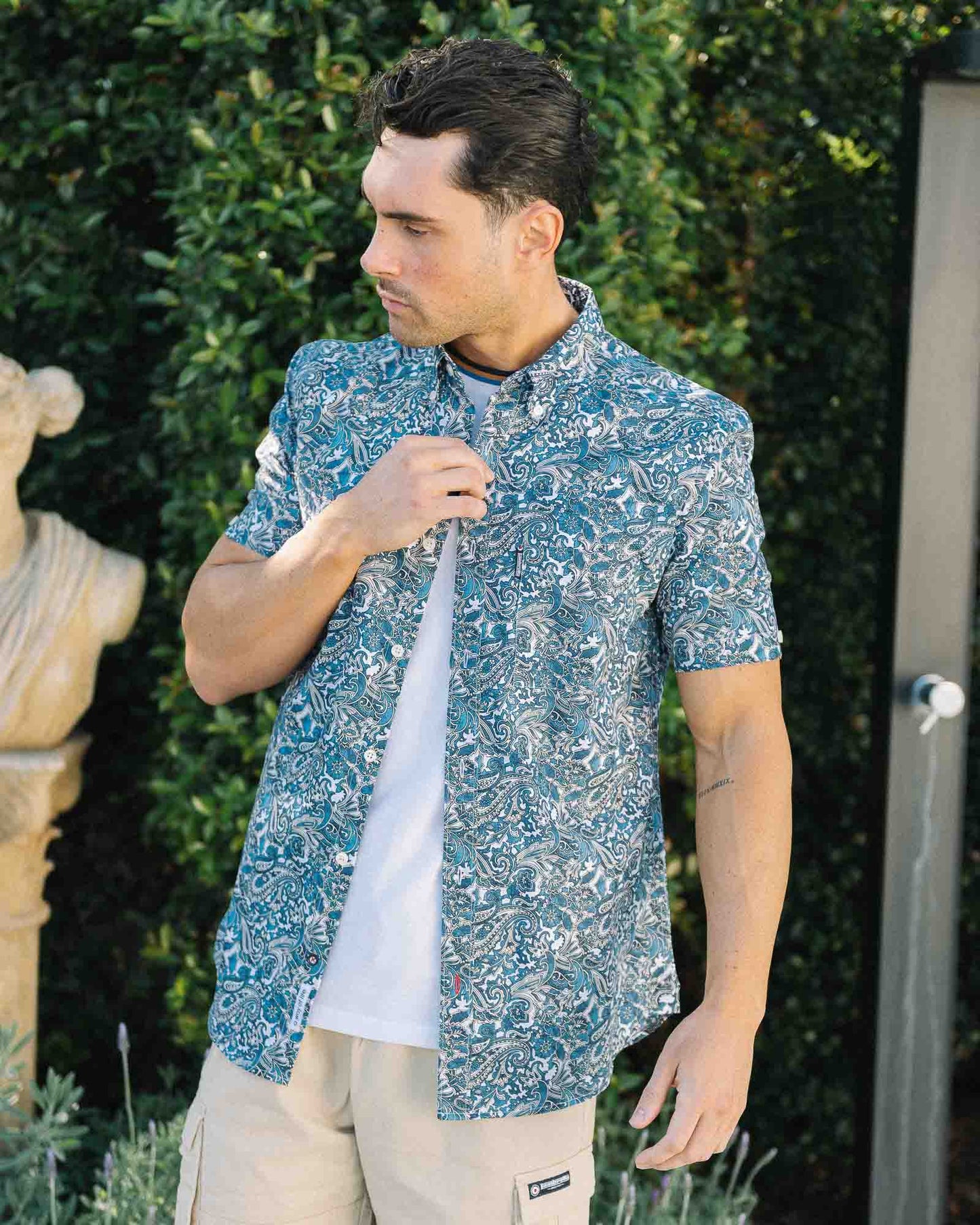 S/S Paisley Shirt