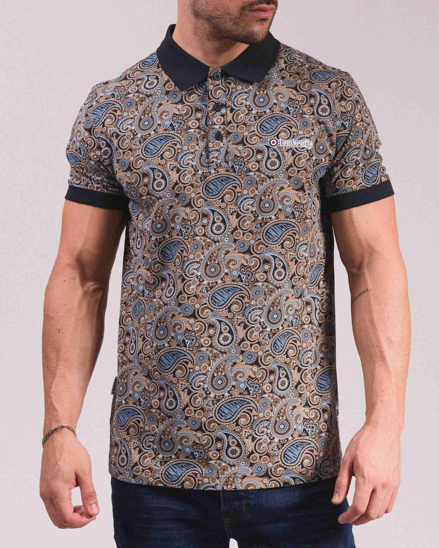 Paisley Brand Polo
