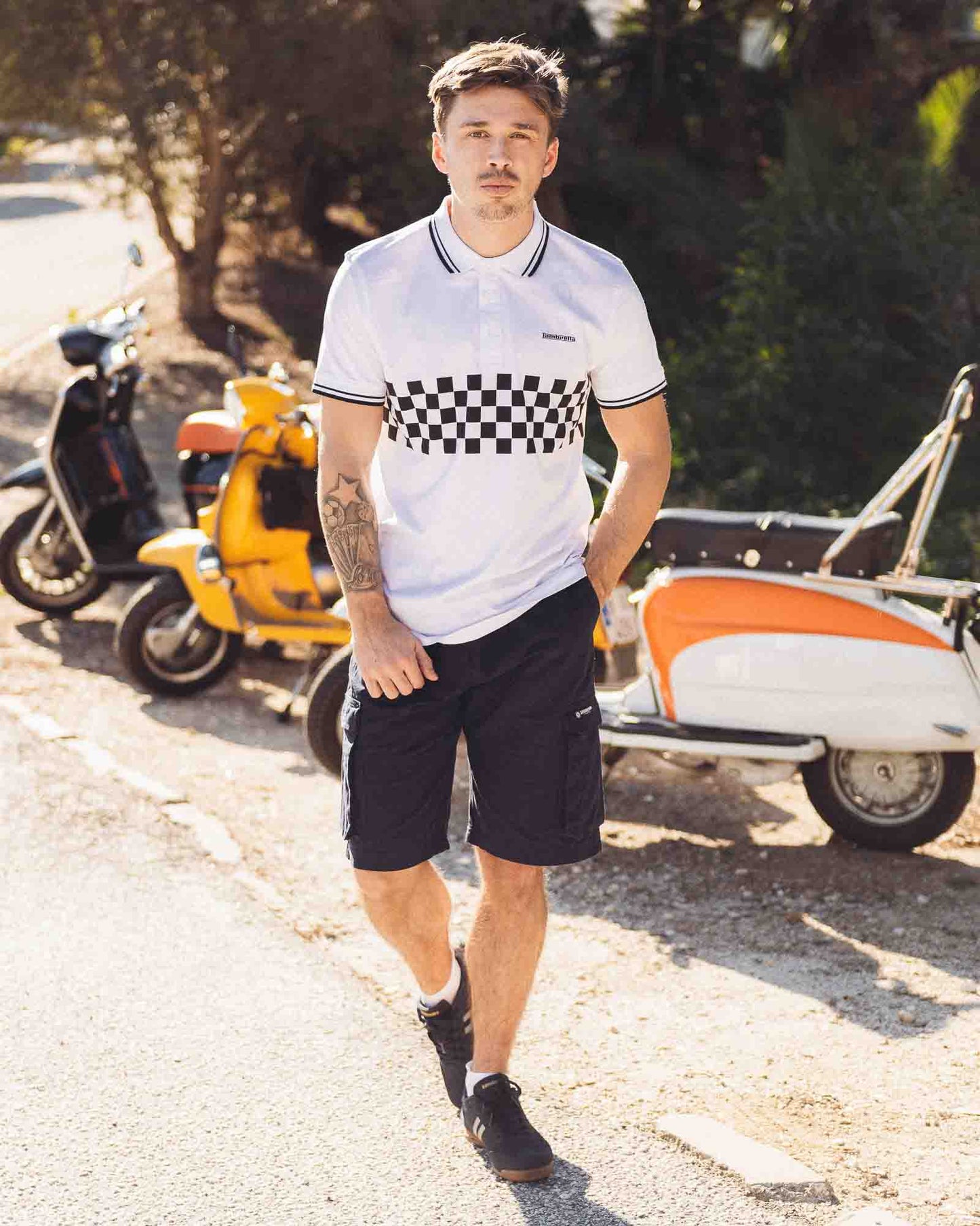 Two Tone Tipped Polo