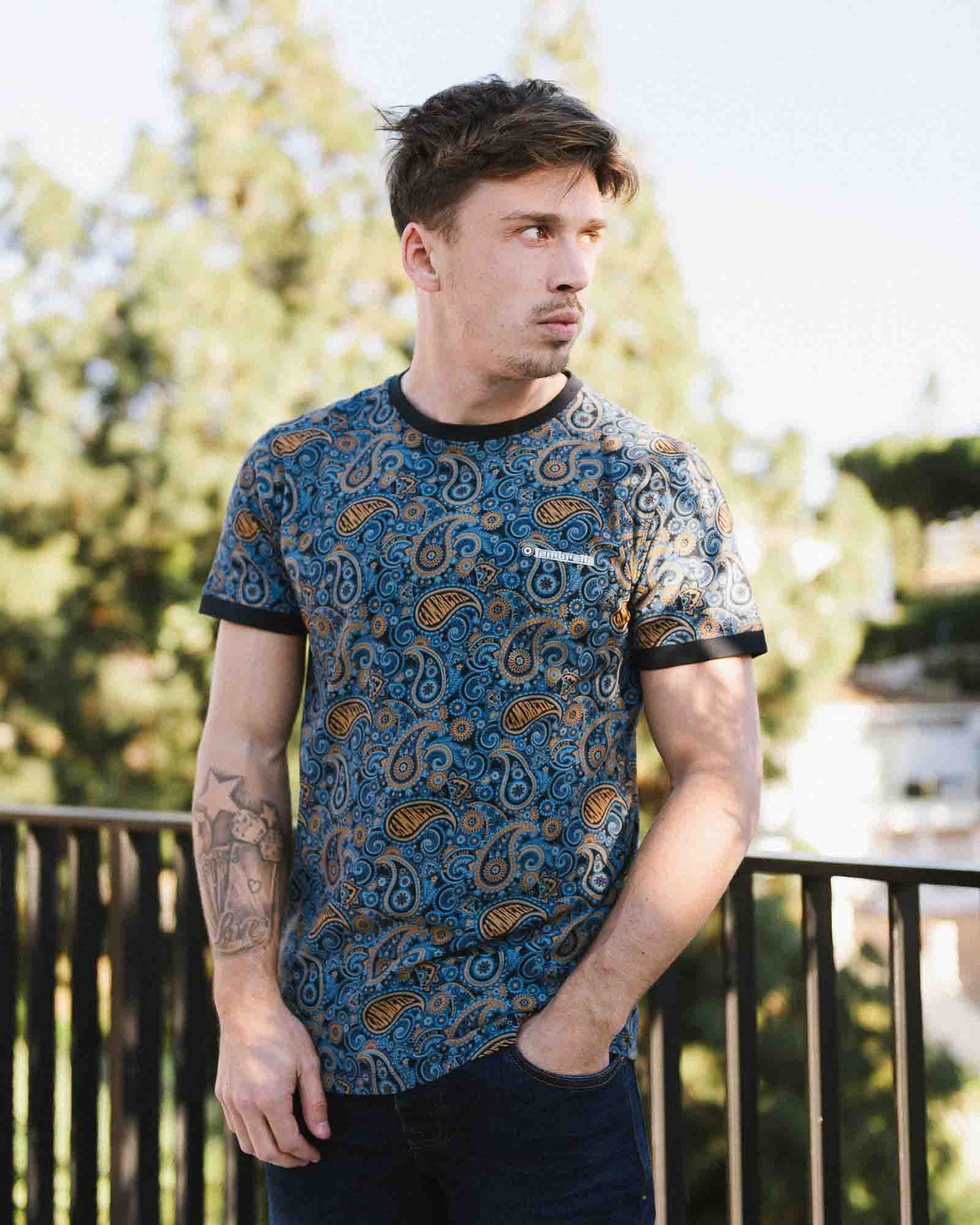 Paisley Brand Tee