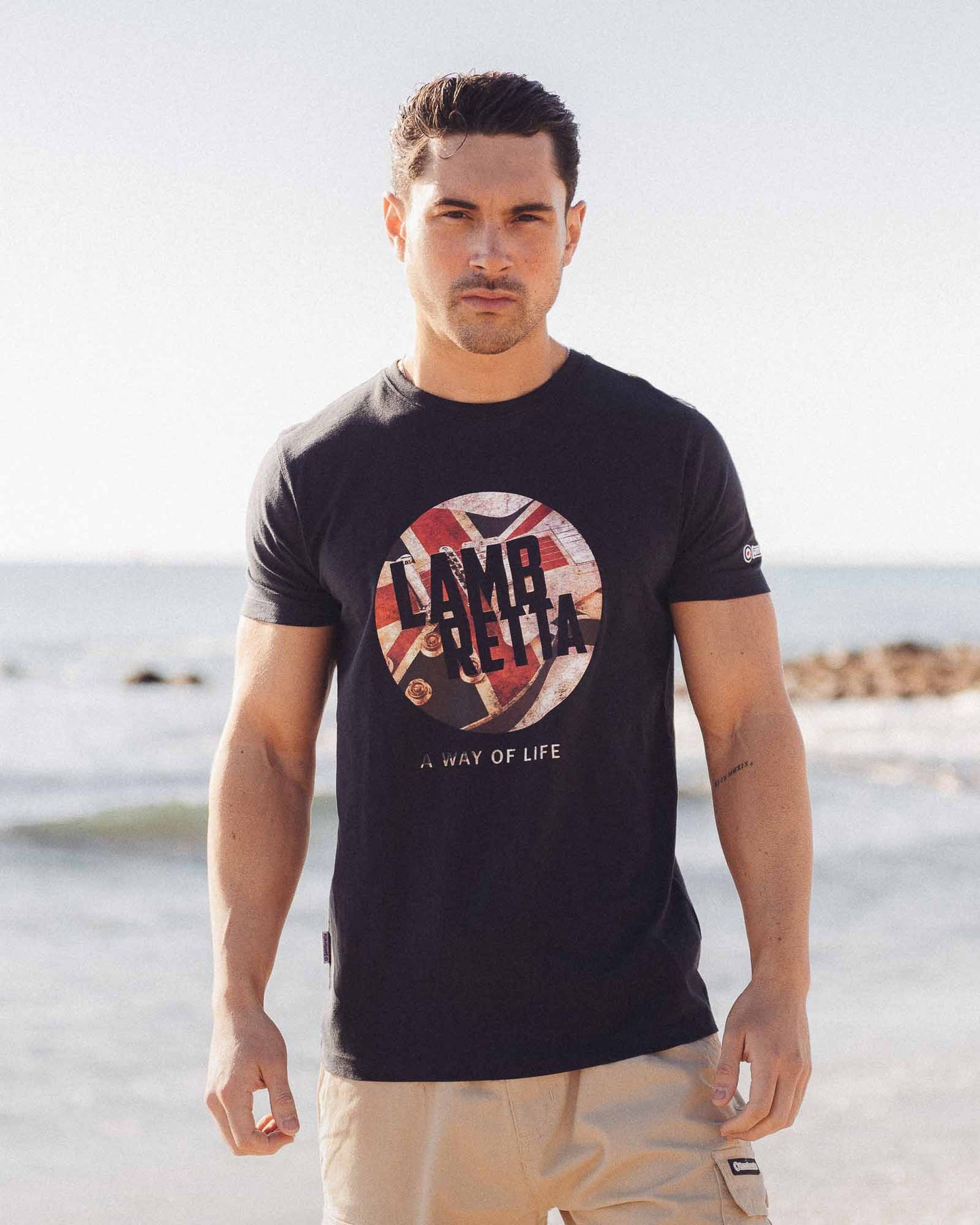 Union Jack Guitar Tee