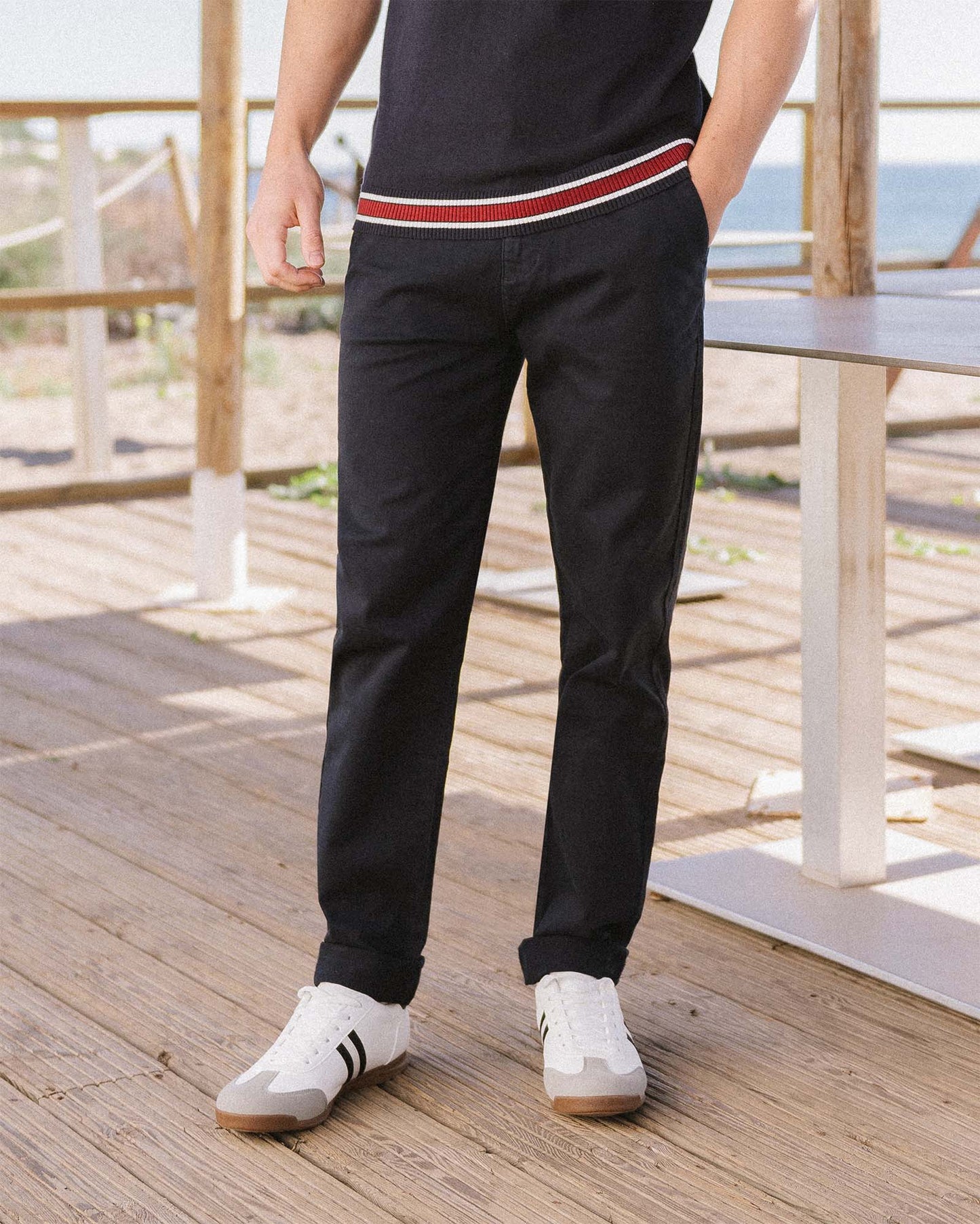 Straight Leg Twill Chino