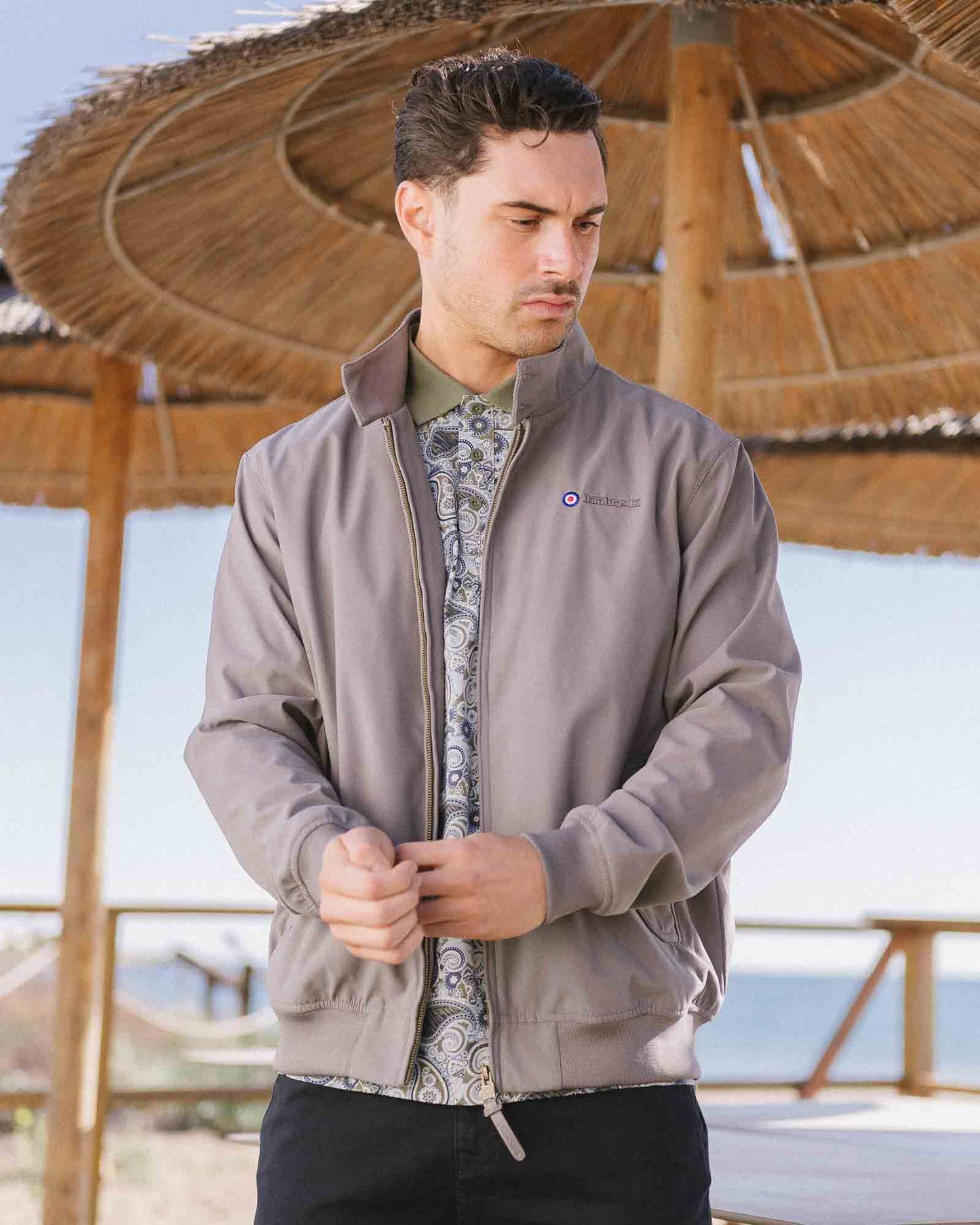 Shower Resistant Harrington