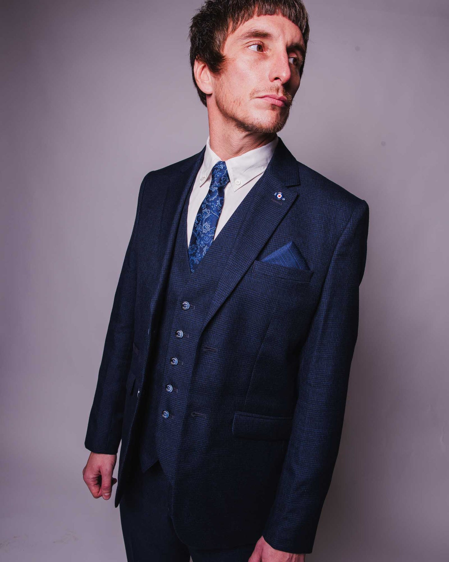 Spencer Self Check Waistcoat