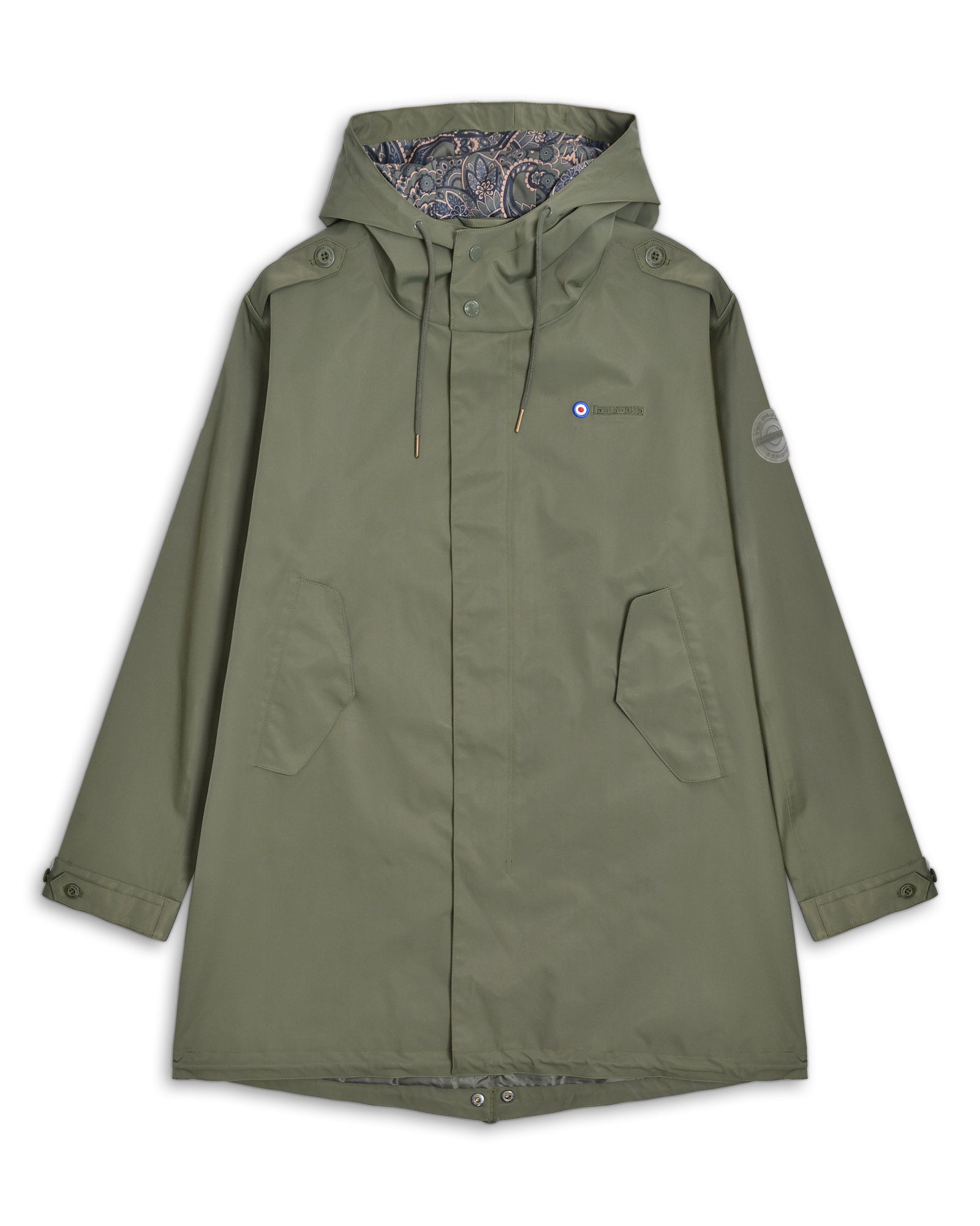 Lambretta Clothing Lambretta Rain Jacket Waterproof Parka