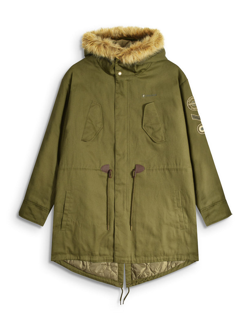 Cotton Canvas Parka