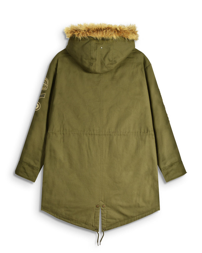 Cotton Canvas Parka