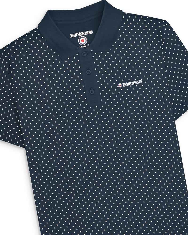Big & Tall Polkadot Polo