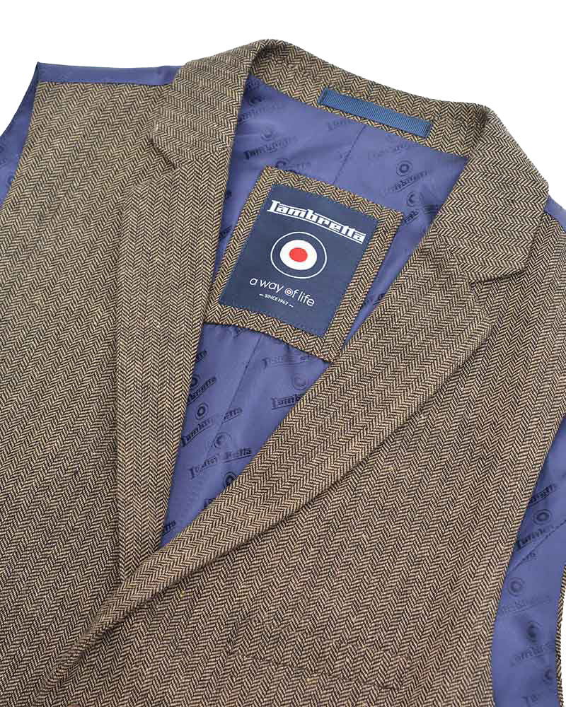 Morgan Herringbone Waistcoat