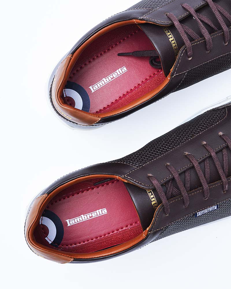 Percy Leather Lace Up
