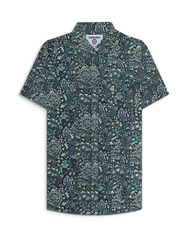 S/S Paisley Shirt – Lambretta Clothing