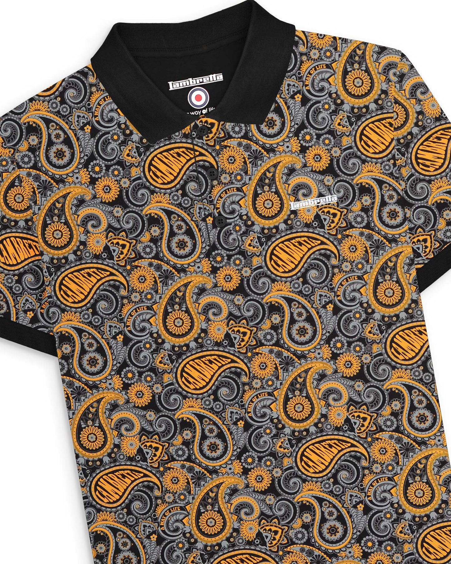 Paisley Brand Polo