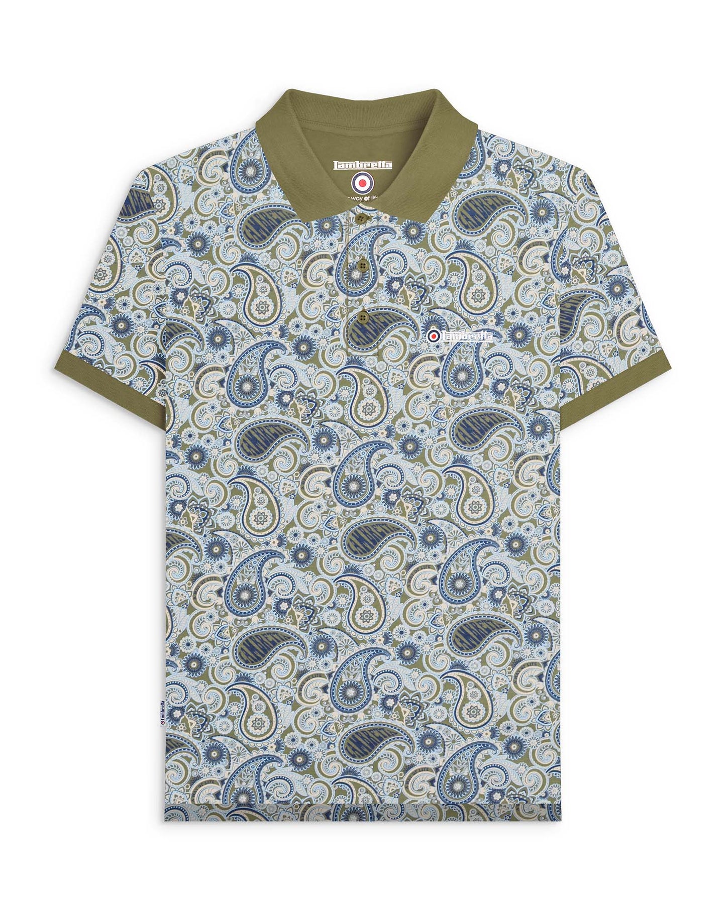 Paisley Brand Polo