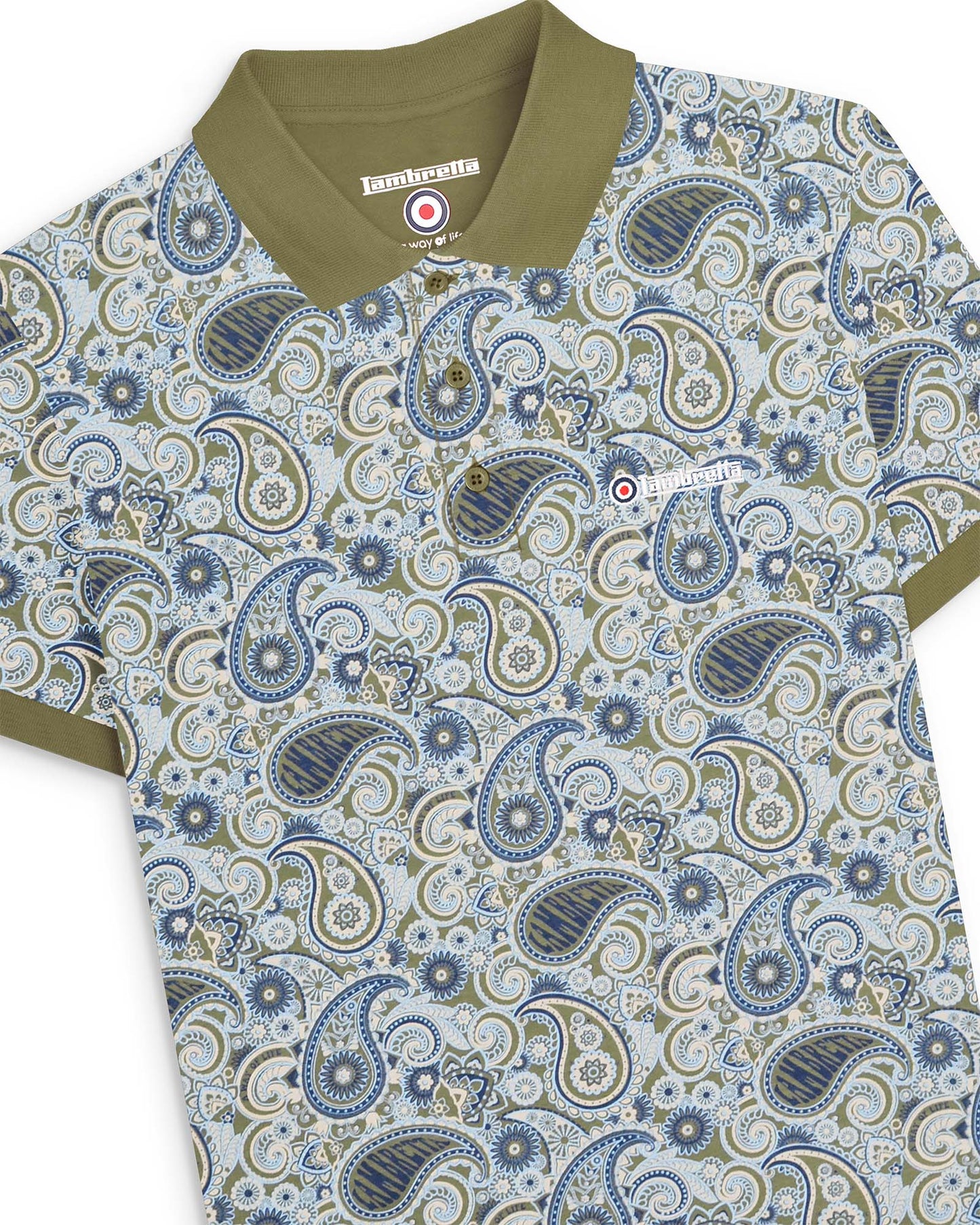 Paisley Brand Polo