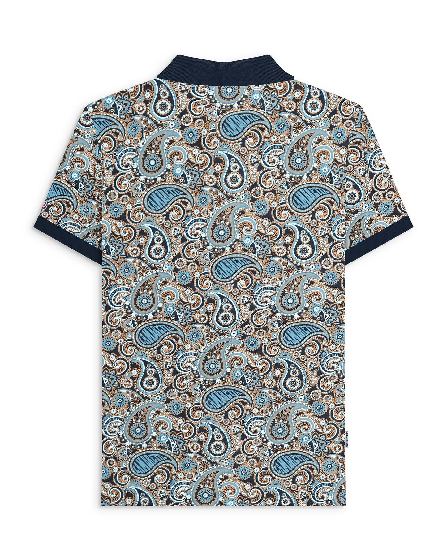 Big & Tall Paisley Brand Polo