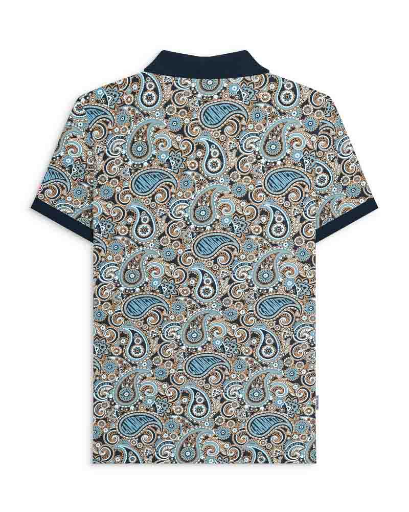 Paisley Brand Polo
