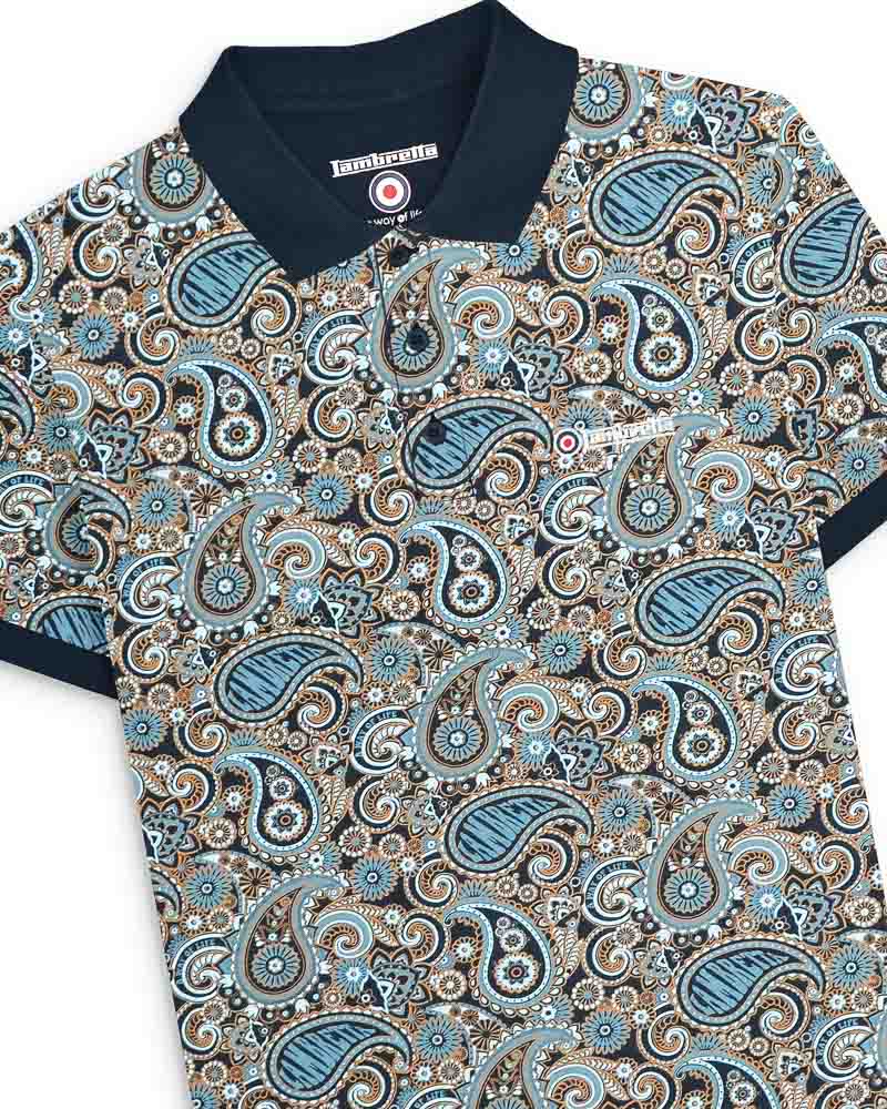 Paisley Brand Polo