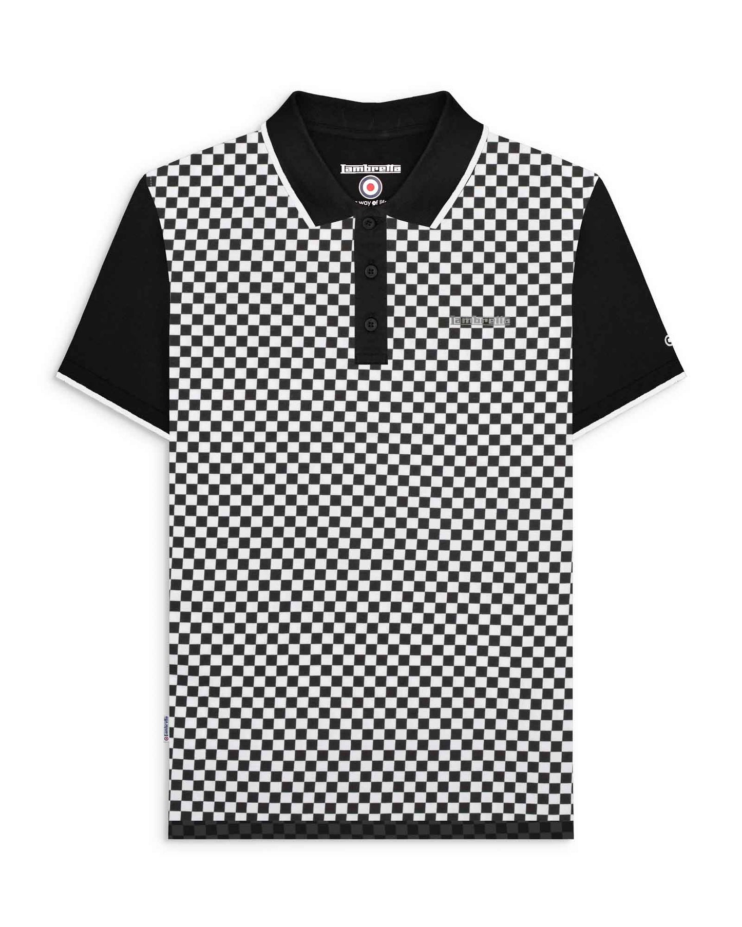 Big & Tall Two Tone AOP Polo