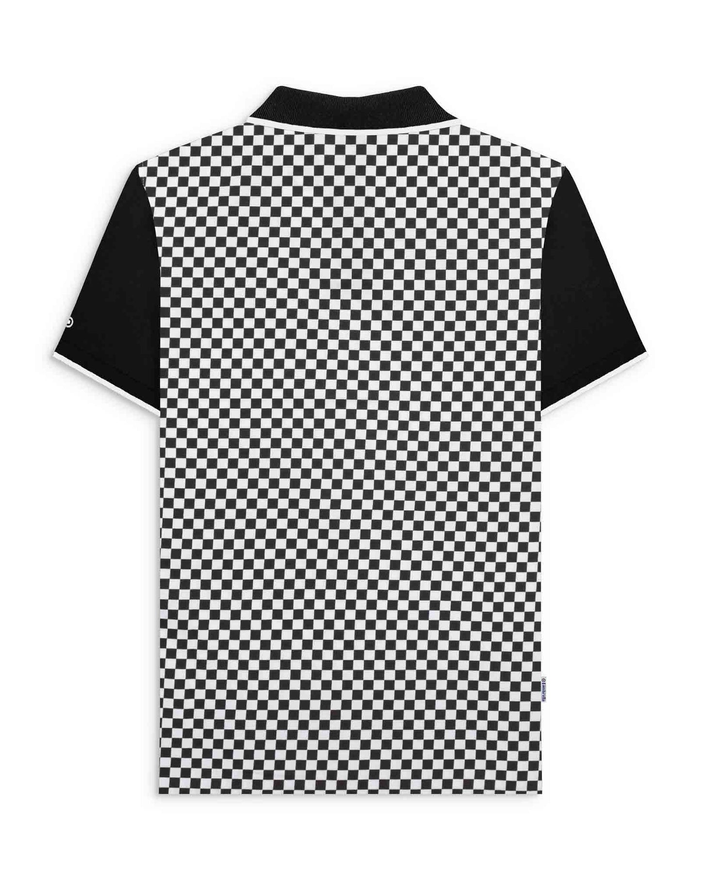 Two Tone AOP Polo