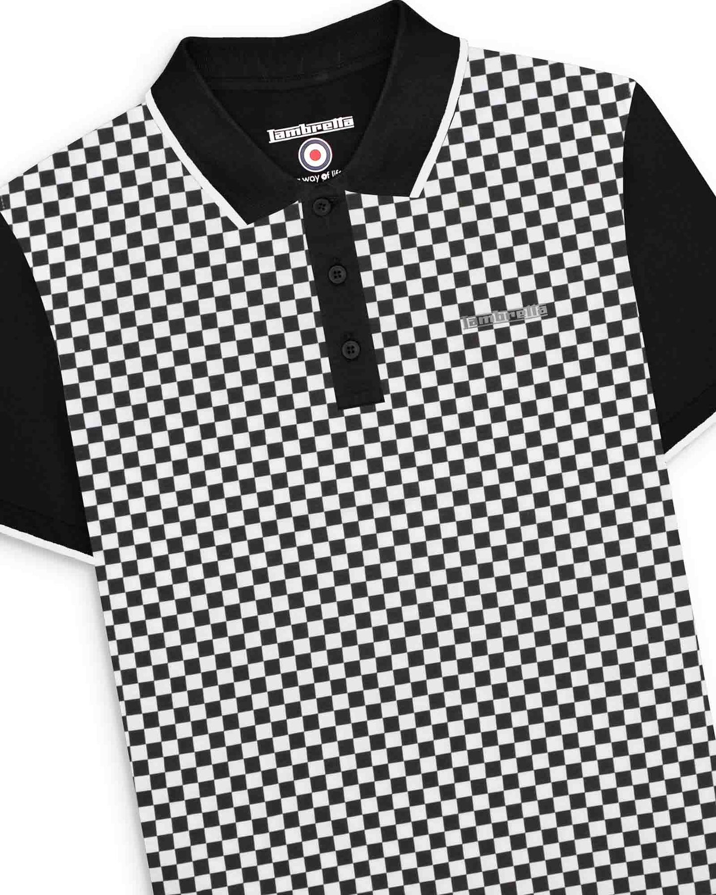 Big & Tall Two Tone AOP Polo