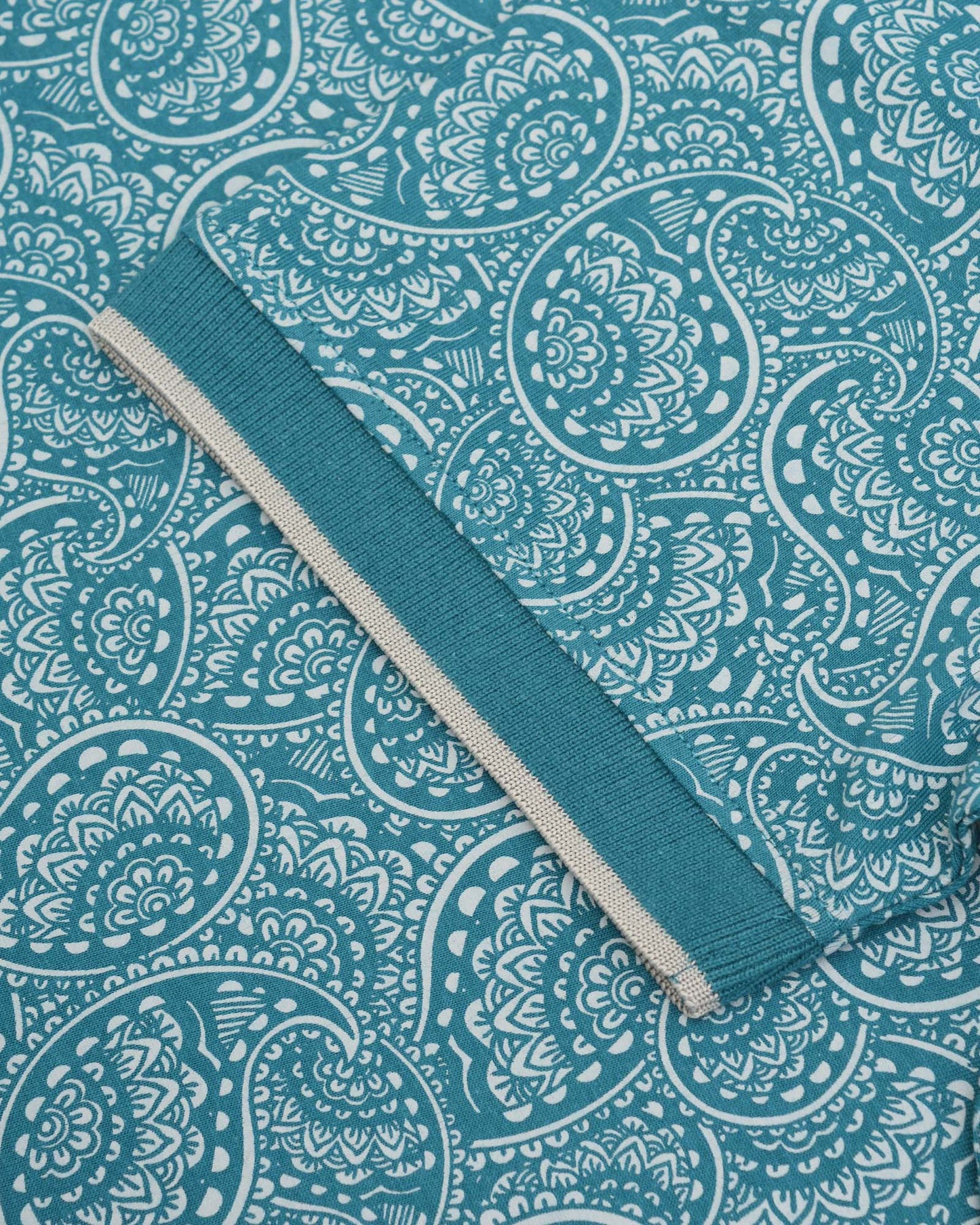 Paisley Tonal Polo