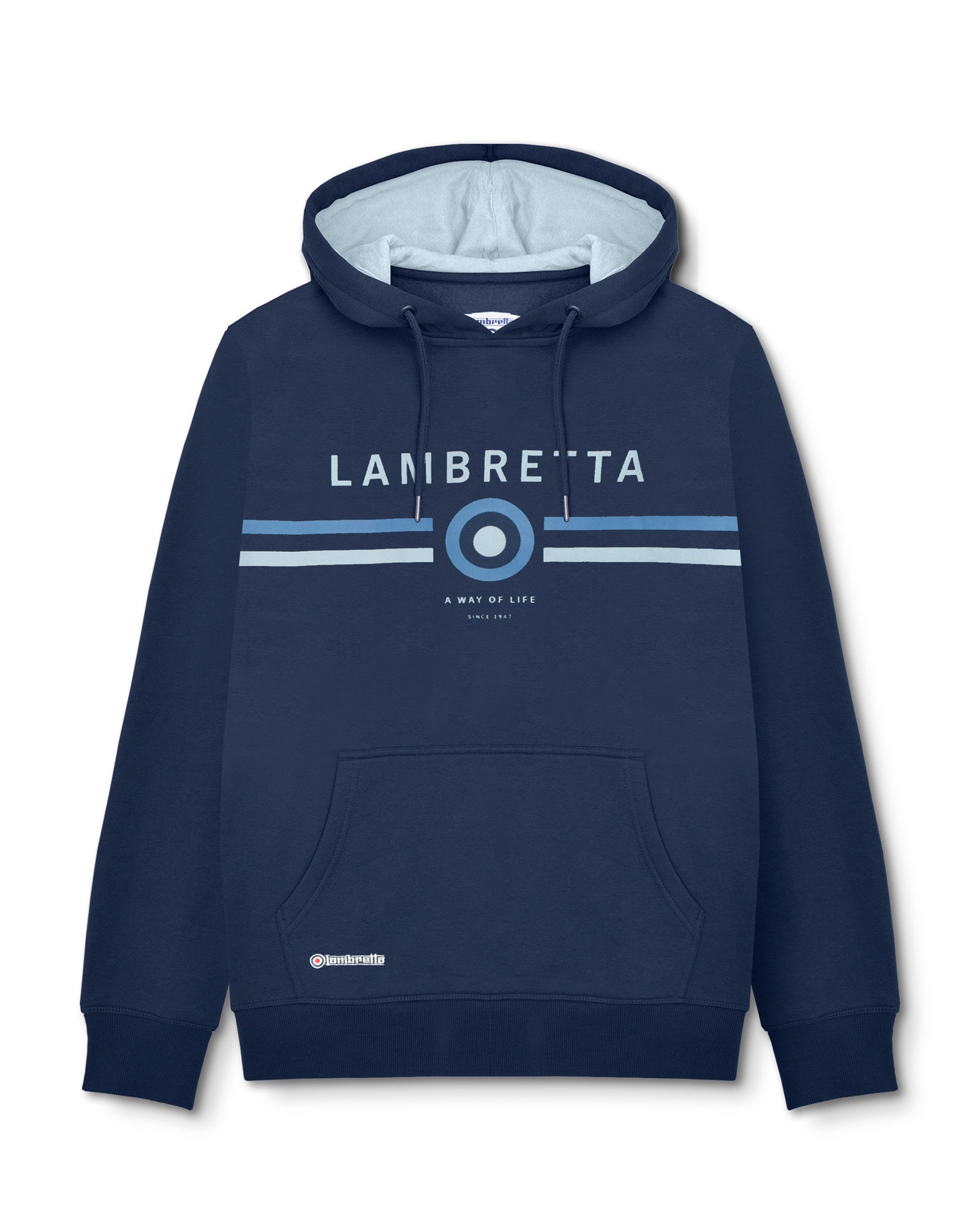 Contrast Target Hoodie – Lambretta Clothing - Main Image