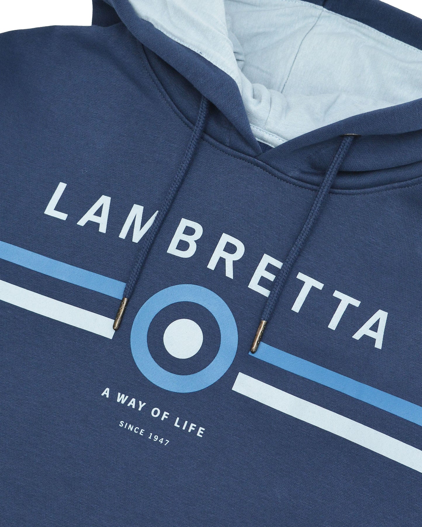 Contrast Target Hoodie