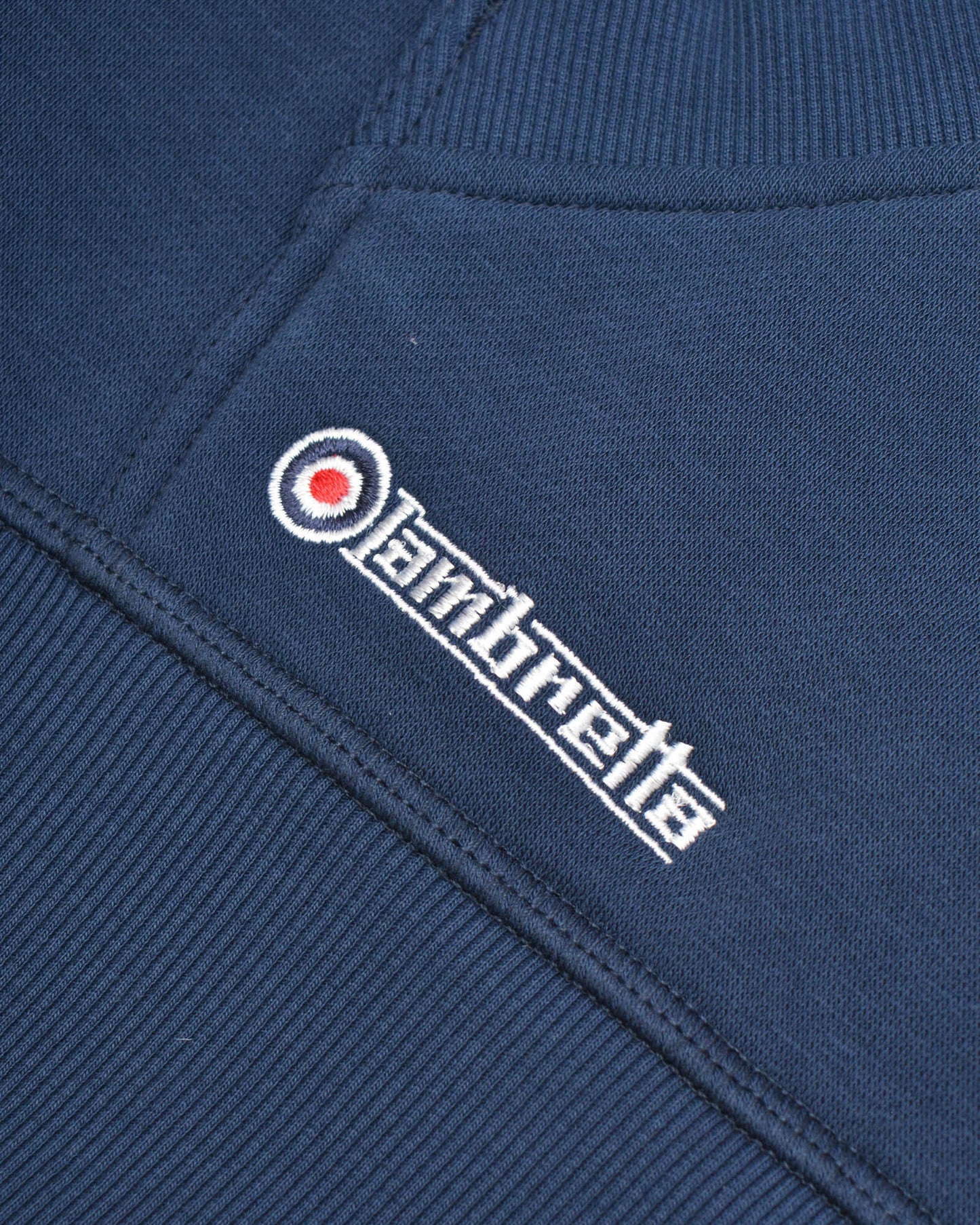 Contrast Target Hoodie