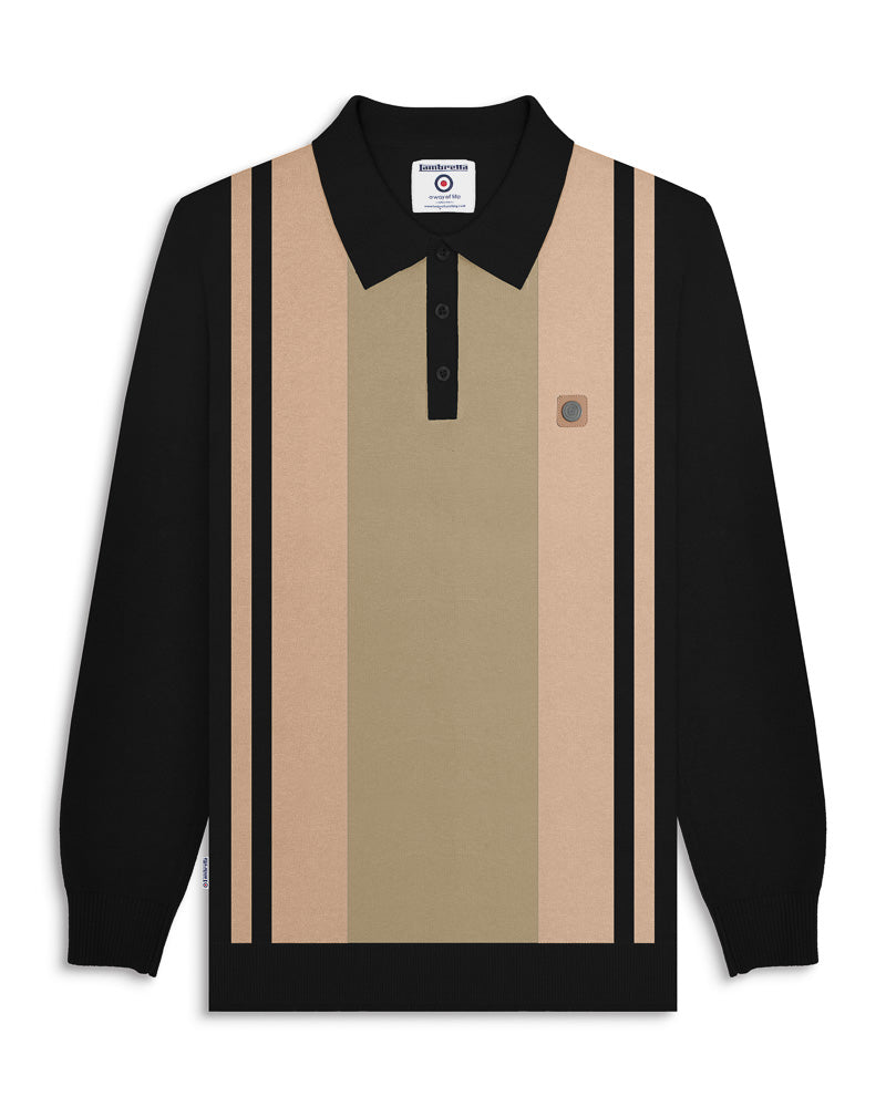 L/S Vintage Panel Polo