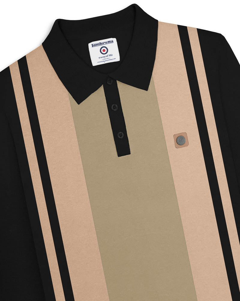 L/S Vintage Panel Polo