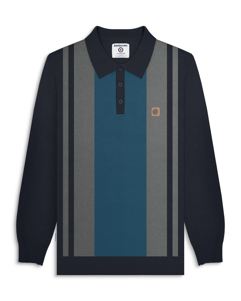 L/S Vintage Panel Polo
