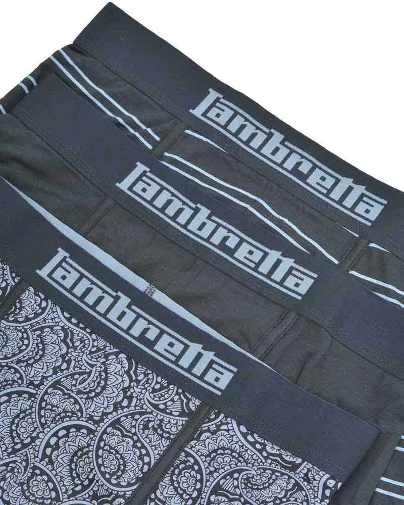 3 Pack Paisley Boxer
