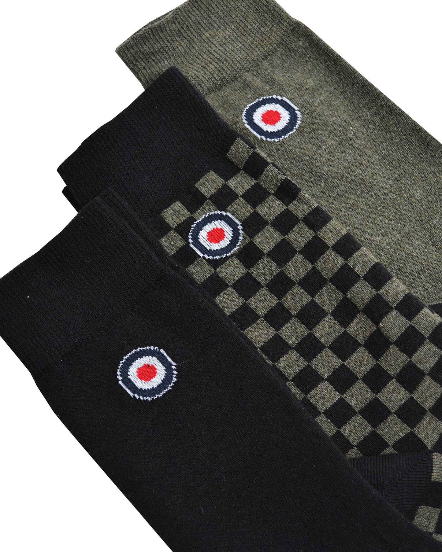 3 Pack Checker Sock