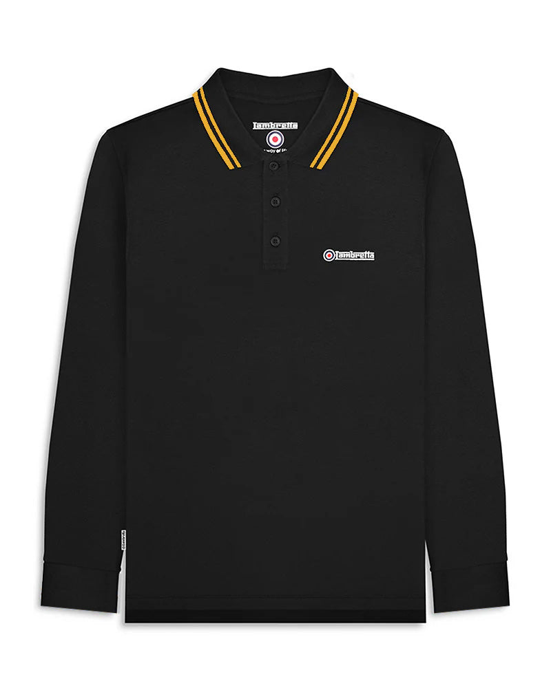 Big & Tall L/S Tipped Polo