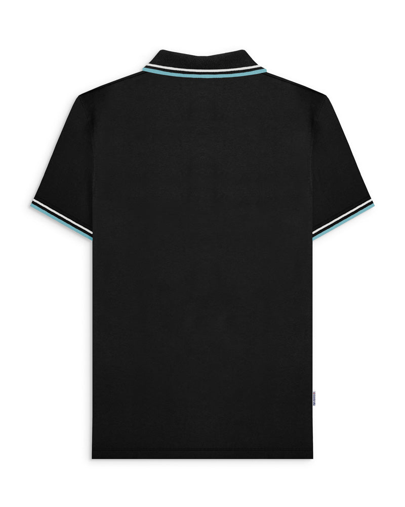 Vertical Stripe Polo