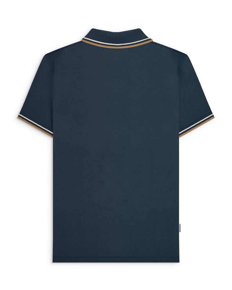 Vertical Stripe Polo
