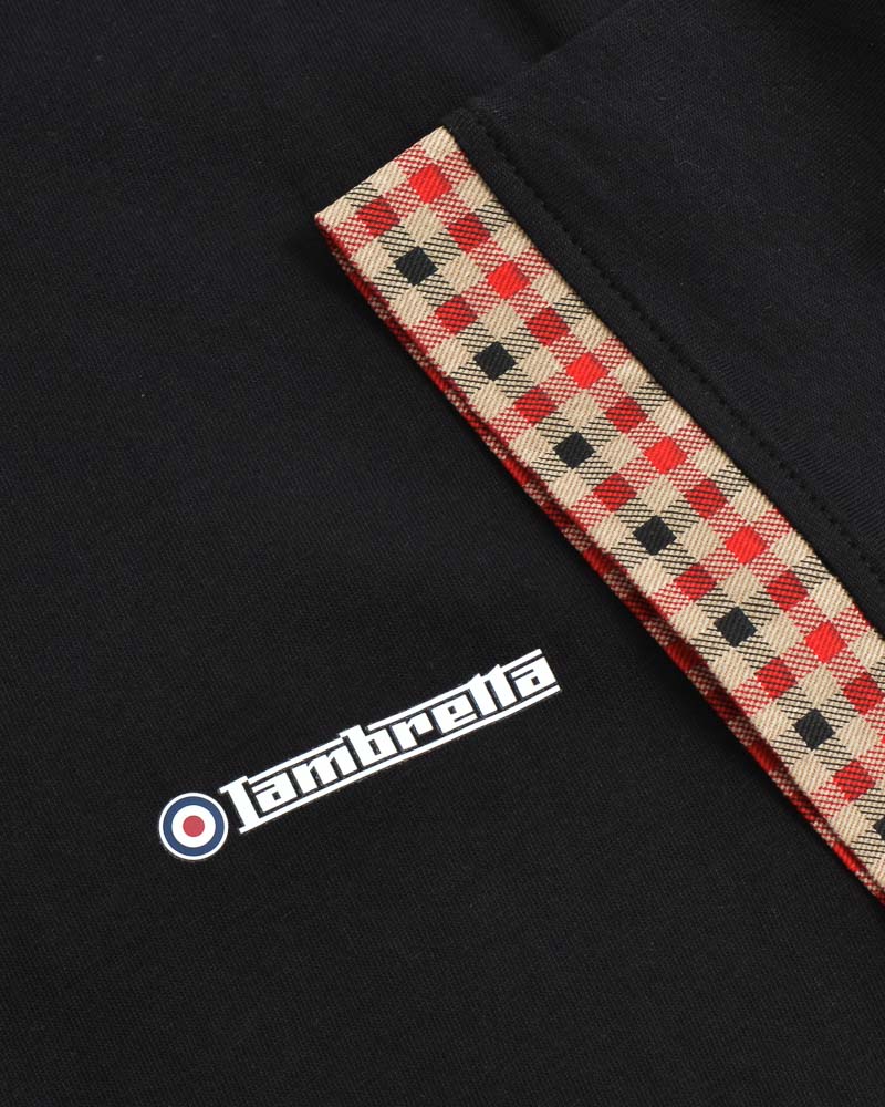 Gingham Collar Polo