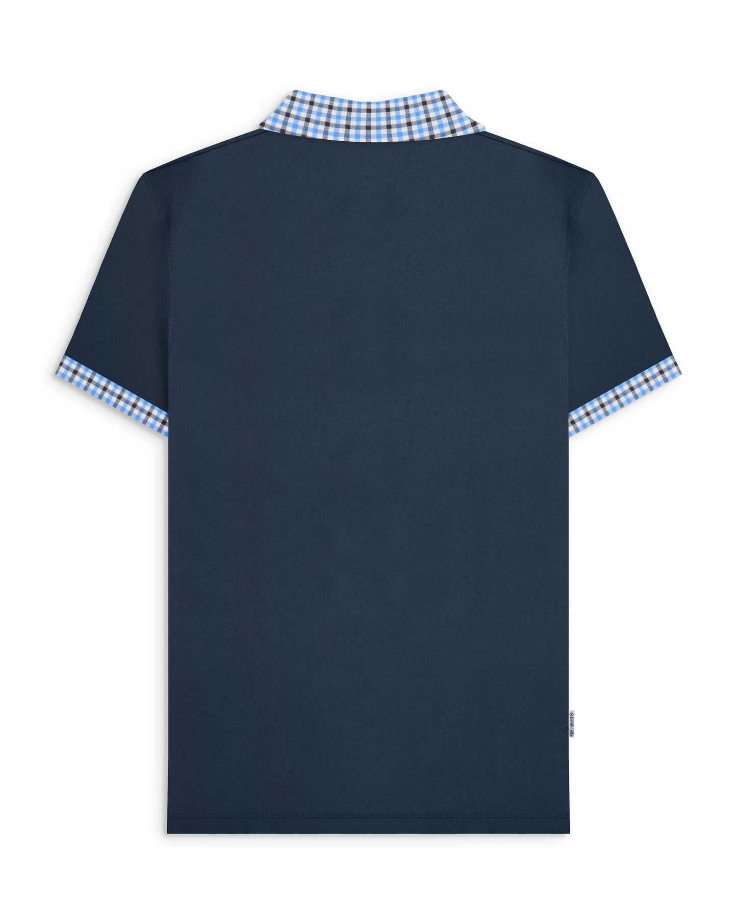 Big & Tall Gingham Collar Polo