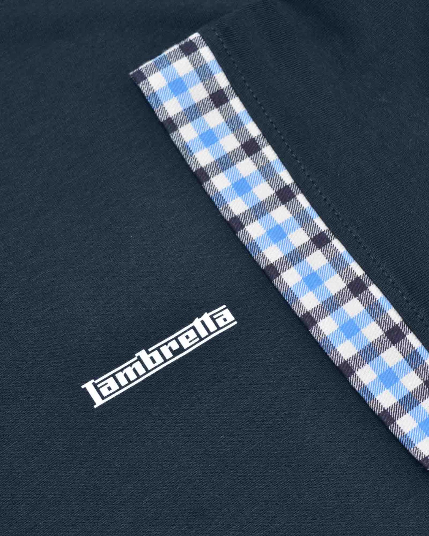 Big & Tall Gingham Collar Polo