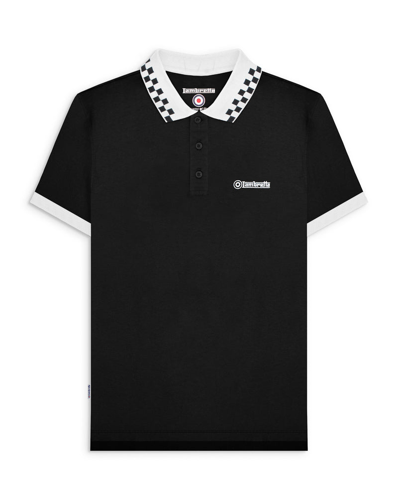 Checker Collar Polo