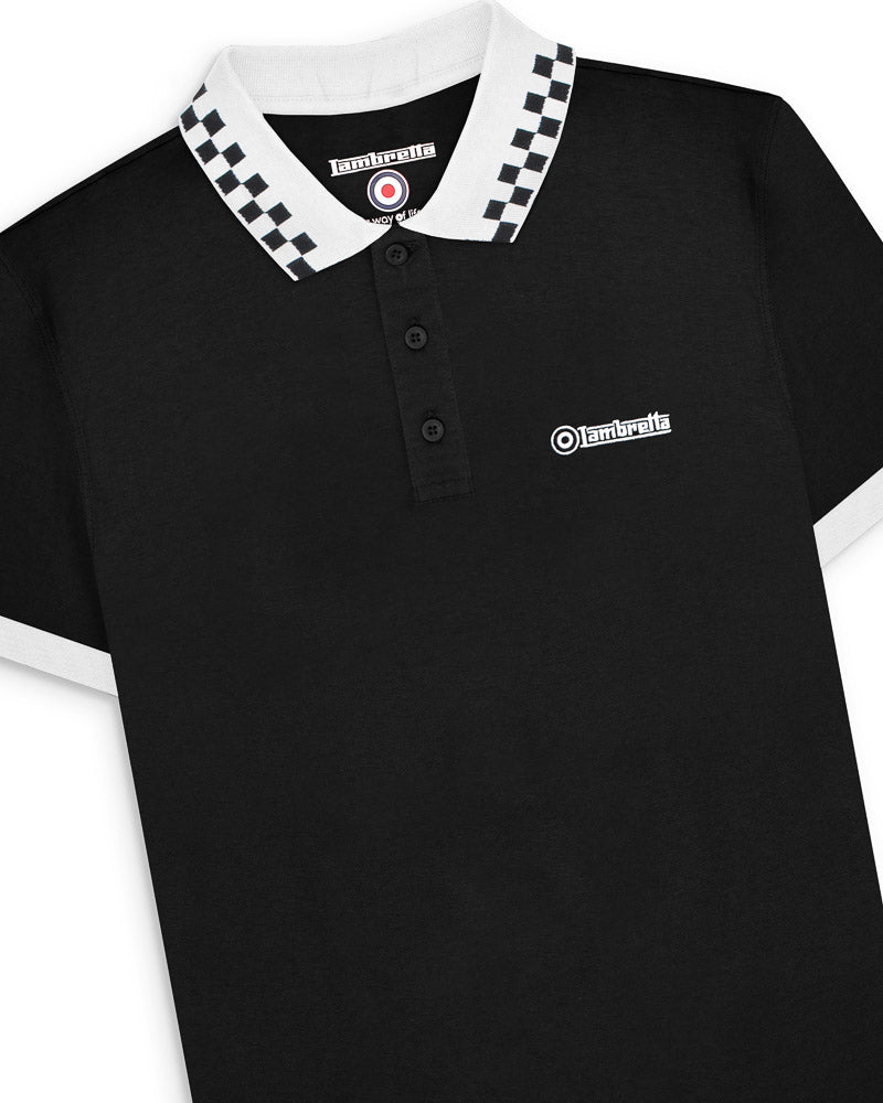 Checker Collar Polo