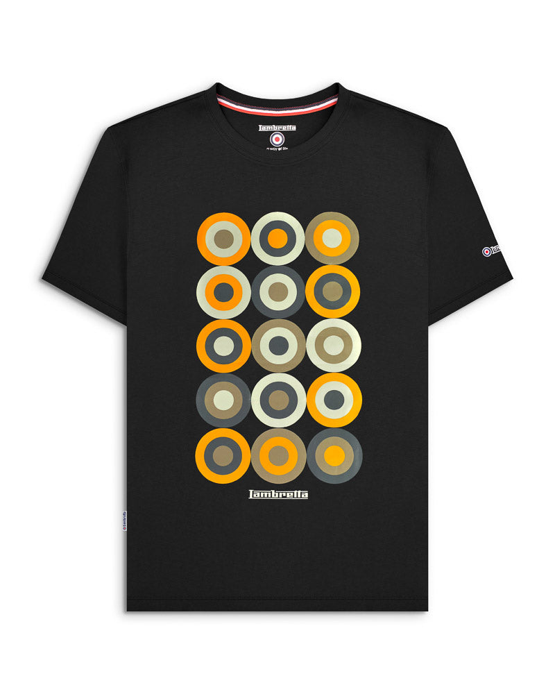 Zapatos De Mujer T-Shirt Target Print Black Dr.Martens FW 19-20