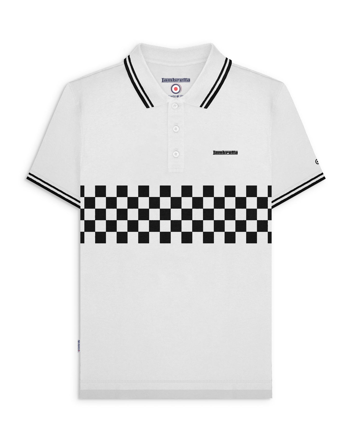 Two Tone Tipped Polo