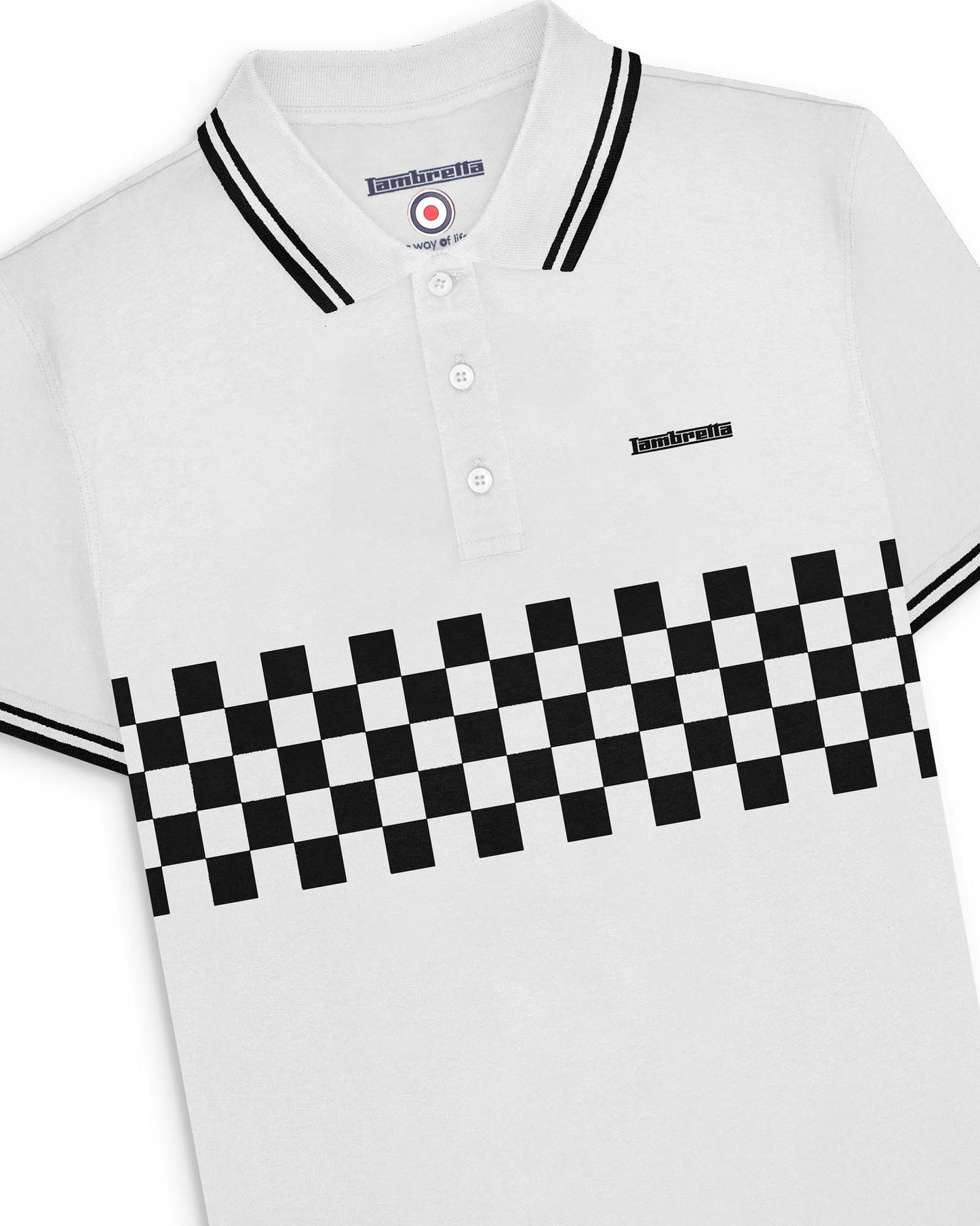 Two Tone Tipped Polo