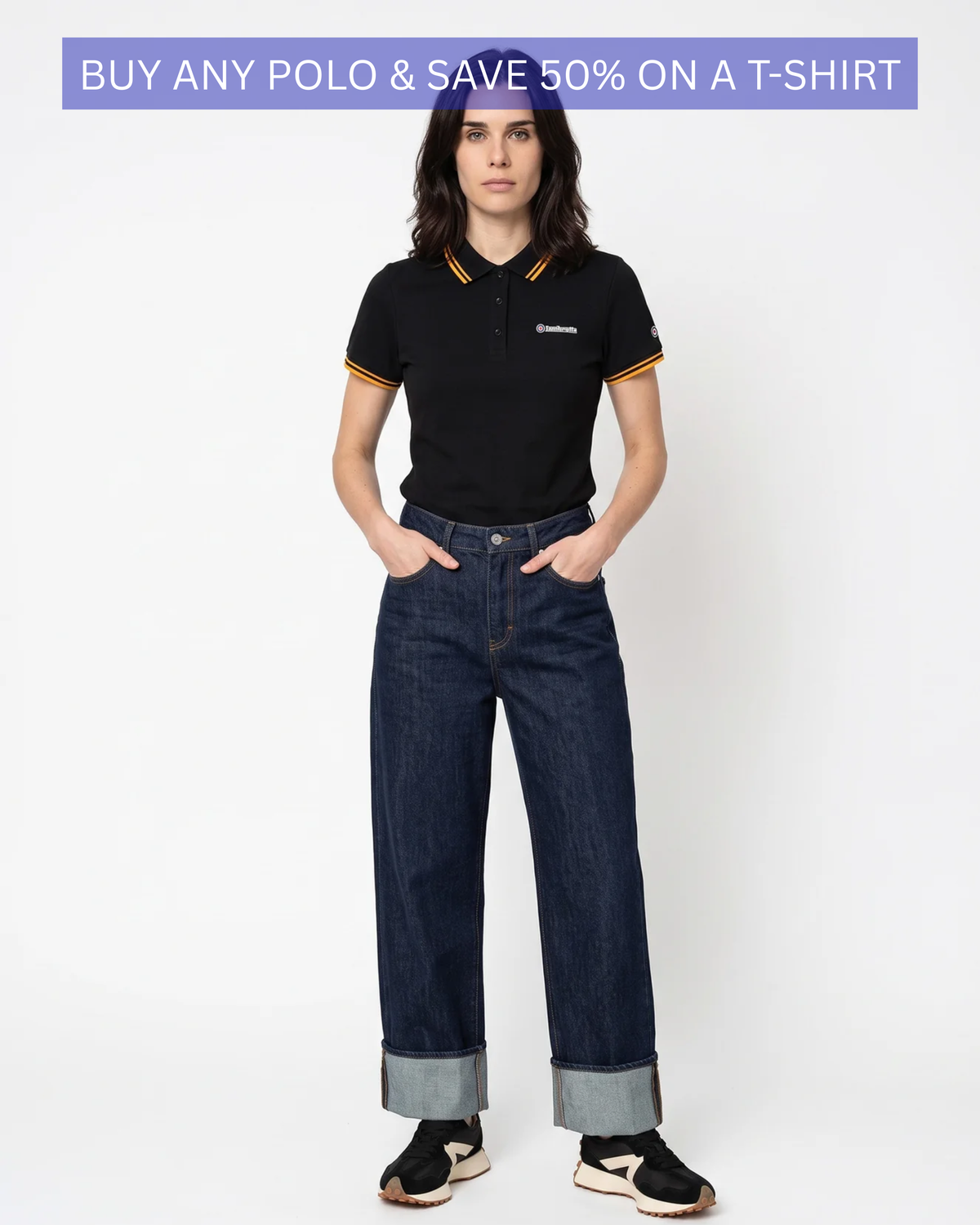Ladies Twin Tipped Polo