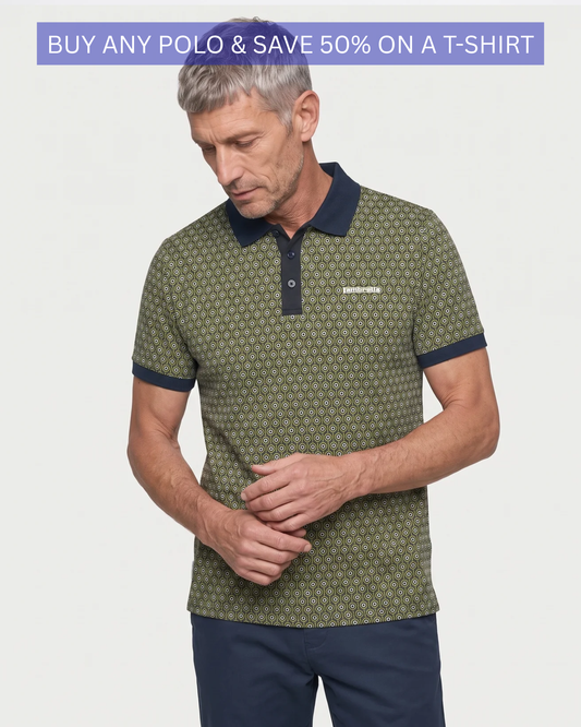 Geo Roundel Polo