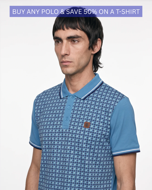 Houndstooth Polo