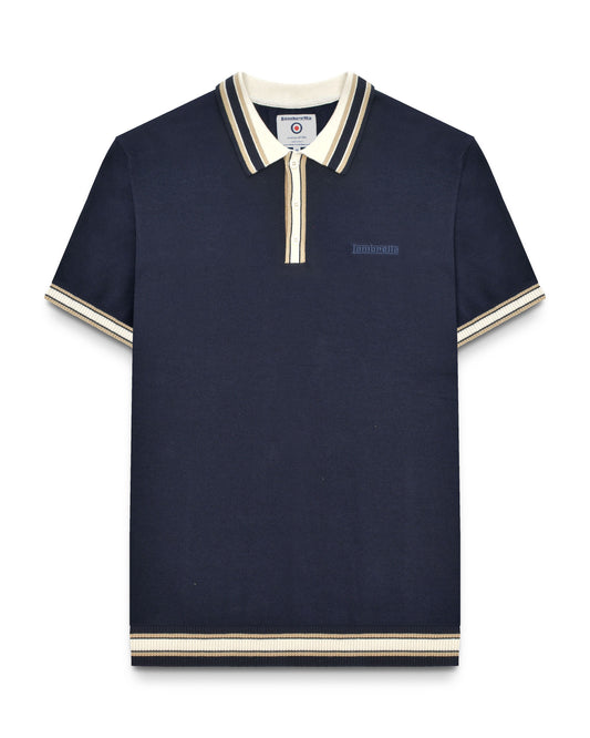 Baggio Tipped SS Knit Polo